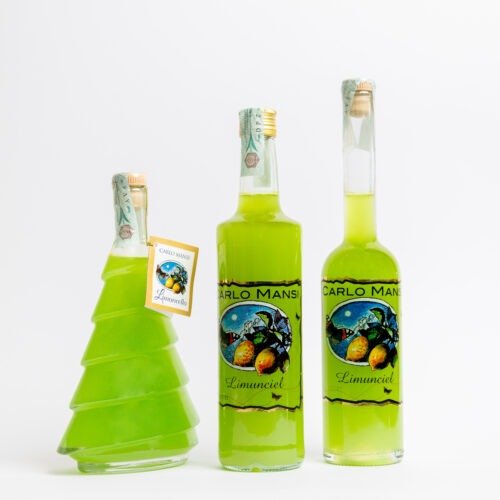 Artisanal Limoncello from Amalfi - 16.9 fl oz Long-Neck Bottle