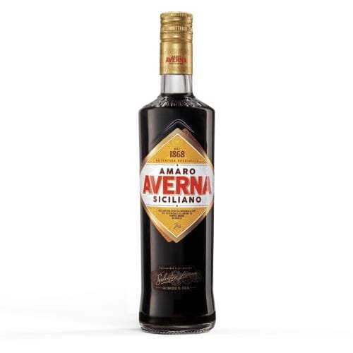 Amaro Averna Siciliano (with 2 glasses)