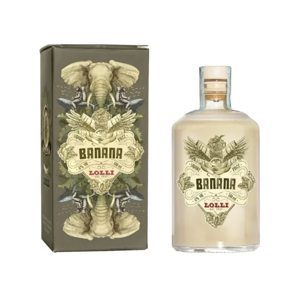 Artisanal Banana Creamy Liqueur