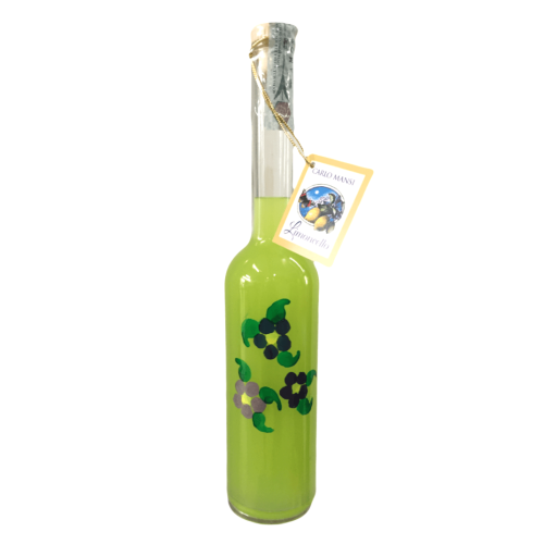 Artisanal Limoncello from Amalfi in Hand-Decorated Bottle