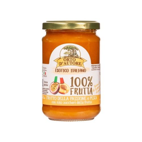 Passion Fruit and Peach Jam - Orto d'Autore