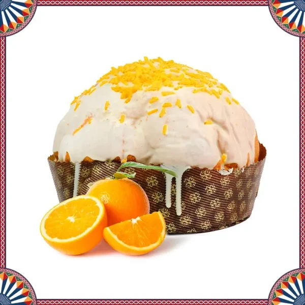 Sicilian Artisanal Orange Panettone - Pasticceria Siciliana