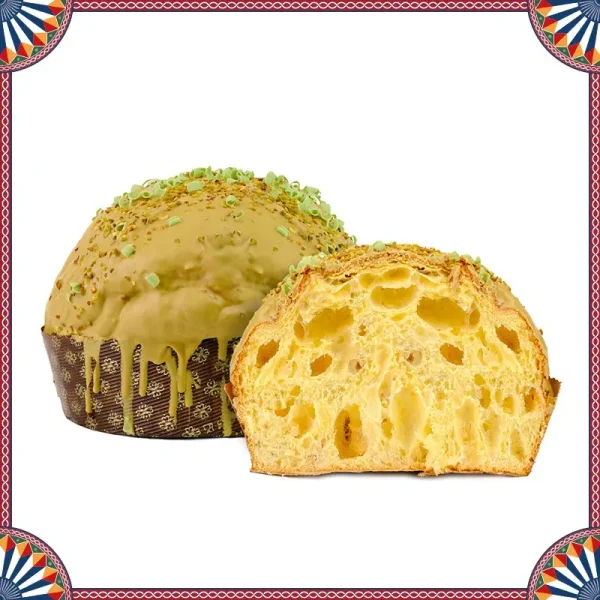 Sicilian Artisanal Pistacchio Panettone - Pasticceria Siciliana