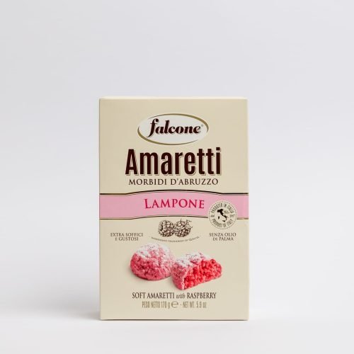 Soft Amaretti with Raspberry